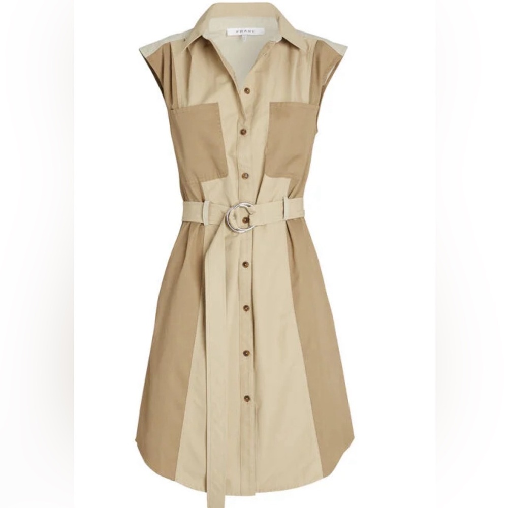 NWT FRAME Cargo Belted Dress Sz. XL